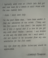 Note from temp researcher
